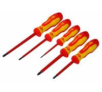 C.K T4729 Triton XLS 1000V Screwdriver Set SL/PZ (5 Pieces)