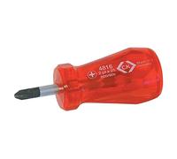 C.K T4816 2 PZ2 x 25 mm Stubby Pozidriv Screwdriver