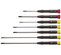 CK Tools T4883X Precision Screwdriver Slotted/PH Set Of 7