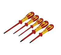 C.K T49183D Dextrovde Screwdriver Slotted Parallel & Pzd Set of 5