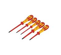 CK Dextro 5 Piece VDE Insulated Parallel Slotted & Pozi Screwdriver Set