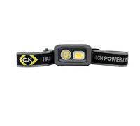 C.K Tools Magnetic Dual Lens Head Torch, 500 Lumen Wide and Narrow Beam with Sensor Mode, USB-C Rechargeable Power Pack or AAA Backup, Removable Magnetic Lamp, IPX4 Durable Design, CK T9615USB