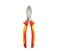 C.K Tools Redline VDE High Leverage Side Cutters for Electricians, 200 mm | Individually Tested to 10,000 V, Cuts 2.5 mm Hard Wire and 4.2 mm Medium-Hard Wire, Made in Germany, for Live Work to 1,000 V