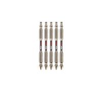 C.K Tools Vorteck Double Ended Impact Screwdriver Bits PZ2 SL4, 90 mm Bit Set for Impact Drivers, 1/4 inch Hex Quick Lock Shank, Magnetic Torsion Zone, Pack of 3 CK T4482 DEPZ2SL409D3