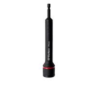 C.K Tools Vorteck Extra Deep 19mm Nut and Bolt Driver, 152mm Long Reach with 100mm Pass Through Depth, 1/4 Inch Hex Quick Lock Shank, 50BV30 Steel Impact Compatible for Cable Trays CK T4530 19