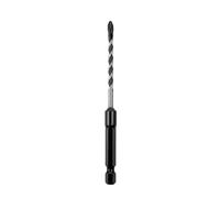 C.K Tools Vorteck HD Masonry and Tile Drill Bit 4mm x 105mm, Arrow Tip Carbide Impact Rated, 1/4 Inch Hex Quick Change Shank for Brick Concrete and Tile Fixings, CK T3115 040