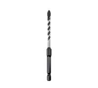 C.K Tools Vorteck HD Masonry and Tile Drill Bit 5.5mm x 105mm, Arrow Tip Carbide Impact Rated, 1/4 Inch Hex Quick Change Shank for Brick Concrete and Tile Fixings, CK T3115 055
