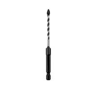 C.K Tools Vorteck HD Masonry and Tile Drill Bit 5mm x 105mm, Arrow Tip Carbide Impact Rated, 1/4 Inch Hex Quick Change Shank for Brick Concrete and Tile Fixings, CK T3115 050