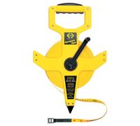C.K Wind-up Surveyor Hand Held Measuring Tape - 100 Meters