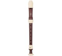C Key Long Wind Instruments, 8 Hole Soprano Recorder For Beginners, Professional Playing Baroque Recorder, With Storage Bag + Cleaning Stick(Reddish brown)
