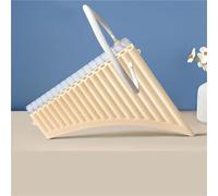 C Key Panpipe A Beginner's Instrument With A Sliding Windpipe Pan Flute For Beginners(Off-white)