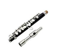 C Key Piccolo Half-Size Flute Bakelite Black Silver Key Piccolo With Padded Case And Accessories Flutes Kit