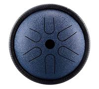C Key Pocket Steel Tongue Drum, 5.5 Inch 6 Notes Ethereal Drum, With Mallets, Finger Picks, Notes Stickers, Mallets And Carrying Bag, For Yoga Meditation (Color : Blue)