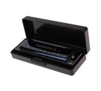 C Key Ten Hole Diatonic Harmonica Beautiful Appearance(Black)