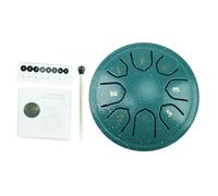 C Keys Handpan Drum with Drumsticks Set, Percussion Instrument for Yoga 4.5Inch 8 Tone Slit Drums, Steel Tongue Handpan
