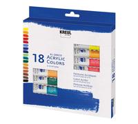 C. Kreul El Greco 28251 Set of 18 Acrylic Colours
