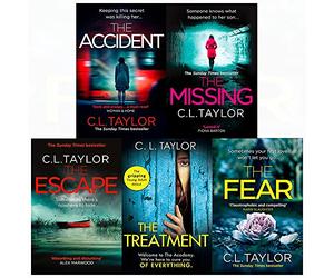 C l taylor fear,treatment,escape,accident,missing 5 books collection set