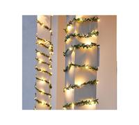 (C) Led Solar String Lights Artificial Maple Leaf Fairy Lamp Christmas Wedding Decor