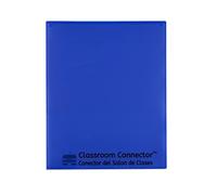 C-Line Classroom Connector School-to-Home Folders, Blue, 25 per Box (32005)