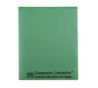 C-Line Classroom Connector School-to-Home Folders, Green, 25 per Box (32003)