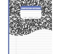 c-line composition notebook, college ruled, 1 notebook, black marble: 110 College Ruled Pages | Classic Black & White Speckled Cover | Perfect for ... Journaling & Notes | 7.5 x 9.25 Inches