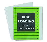 C-Line Side Loading Polypropylene Sheet Protectors, Clear, 2", 11 x 8.5, 50/Box