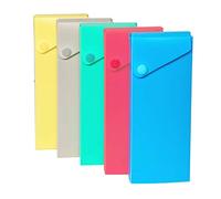 C-Line Slider Pencil Case, Poly, 1 Pencil Case, Color May Vary (05600)