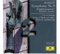 C.LUDWIG/HERBERT VON KARAJAN/BP - MAHLER-SINFONIE 9/KINDERTOTENLIEDER 2 CD NEW