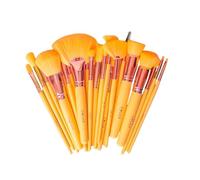 C-LUX Thursday 24pcs Makeup Brush Set - Soft Bristles, Cruelty-Free, Full Face & Eye Brushes for Foundation, Blush, Contour & Blending - Elegant Gold Design for Makeup Lovers & Professionals.