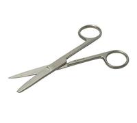 C.M.S Medical Stainless Steel Nurses Blunt/Sharp 5 Inch First Aid Scissors