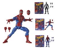 (C) Marvel Legends Symbiote Spiderman Ben Reilly Spider-Man Classic Venom Movable Action Figures Gift Toys