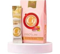C-Nine ProSlim C9 Coffee Mix Gold, Instant Coffee Mix Powder + Collagen & L- Carnitine 10 sachets