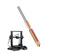 C Nozzles Kit - C misting Component Nozzle, High-Speed Printer C Nozzle, High Extruder Nozzles Replacement, Hotend Heating Block Kit, Sizes 0.4mm/0.6mm/0.8mm