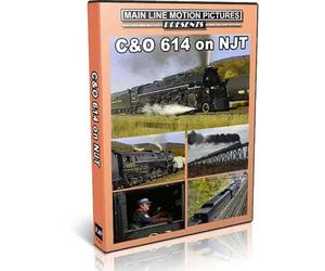 C&O 614 on NJT, Chesapeake & Ohio Greenbrier #614 Returns to Steam!
