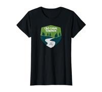 C&O Canal Towpath Value Graphic T-Shirt, Women, Black, M