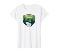 C&O Canal Towpath Value Graphic T-Shirt, Women, White, M