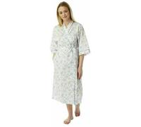 C.O.F® Ladies Women Marlon Floral Spring Poly Cotton Wrap ,Robe ,Dressing Gown (18, Lilac)