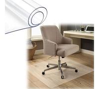 C Office Chair Mat for Hard Floors 60x80cm & 150x220cm PVC Desk Protector Easy Rolling Perfect for Hardwood Scratch Resint Easy to Clean Ultimate Floor Shield