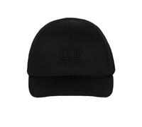 C.P. Company Boys Black 'Gabardine Goggle' Cap-S