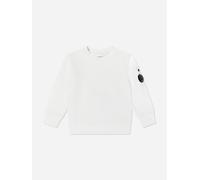 C.P. Company Boys Lens Sweatshirt in Ivory - Ivory - 8 Yrs