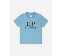 C.P. Company Boys Logo Back Goggle T-Shirt in Blue - Blue - 8 Yrs