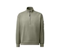 C.P. Company brushed diagonal fleece mixed boxy half zip Lens sweatshirt - Green XS-S-M-L-XL-XXL-3XL