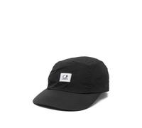 C.P. Company Kids logo-patch hat - Black XS-S-M