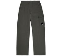 C.P. Company Logo Straight-leg Cotton Cargo Sweatpants - Dark Grey - L