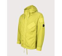 C.P. Company Mens Chrome-R Hooded Lens Overshirt - Colour: 246 Antique Moss - Size: XXL