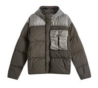 C.P. Company Men's Chrome-R Mixed Goggle Down Jacket Grape Leaf