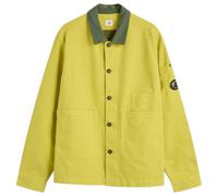 C.P. Company Men's Double Satin Lens Overshirt Green Sheen Medium