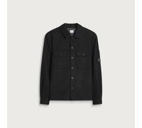 C.P. Company Men's Felt Lens Overshirt Black 2XL