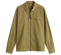 C.P. Company Men's Organic Gabardine Zip Overshirt Capers Small