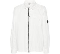 C.P. Company zip-up gabardine overshirt - White M-XL-XXL